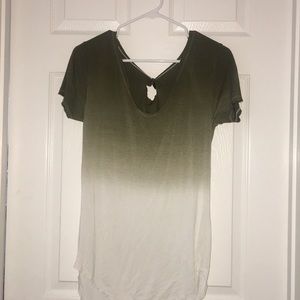 Ombré tee.